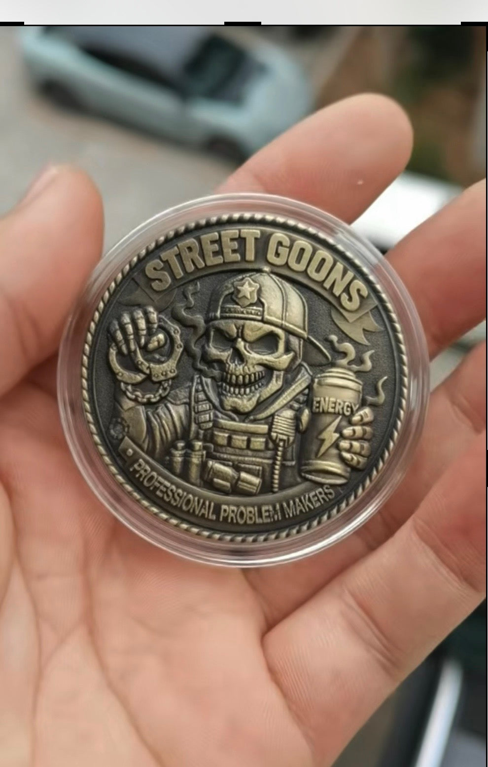 FiveOhTingz Street Goons Challenge Coin — First Run (Limited to 50)